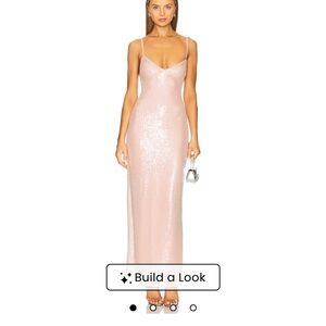 Alba Maxi Dress in Blush